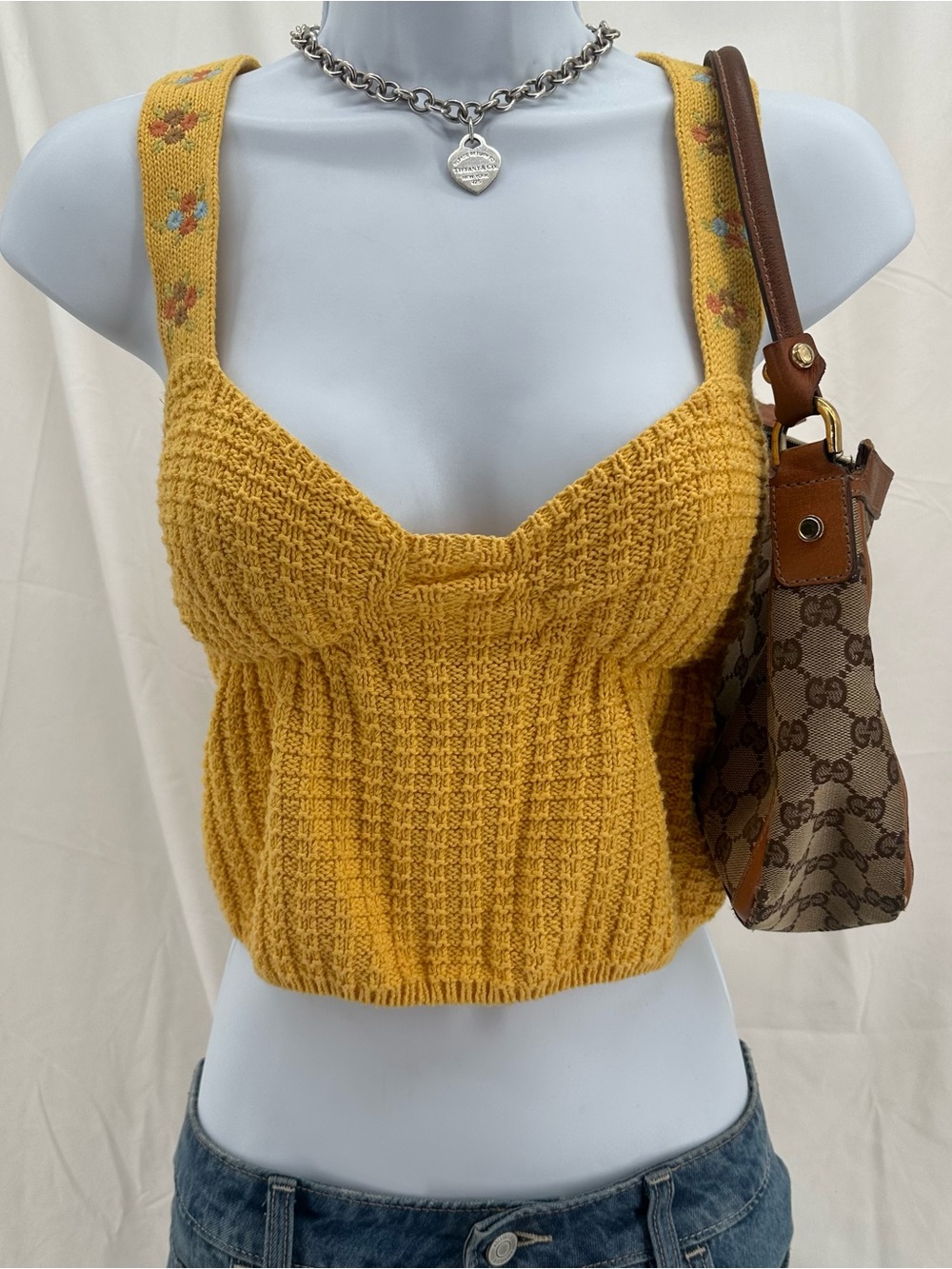 Coquette Crochet Style Babydoll Cropped Zara Top